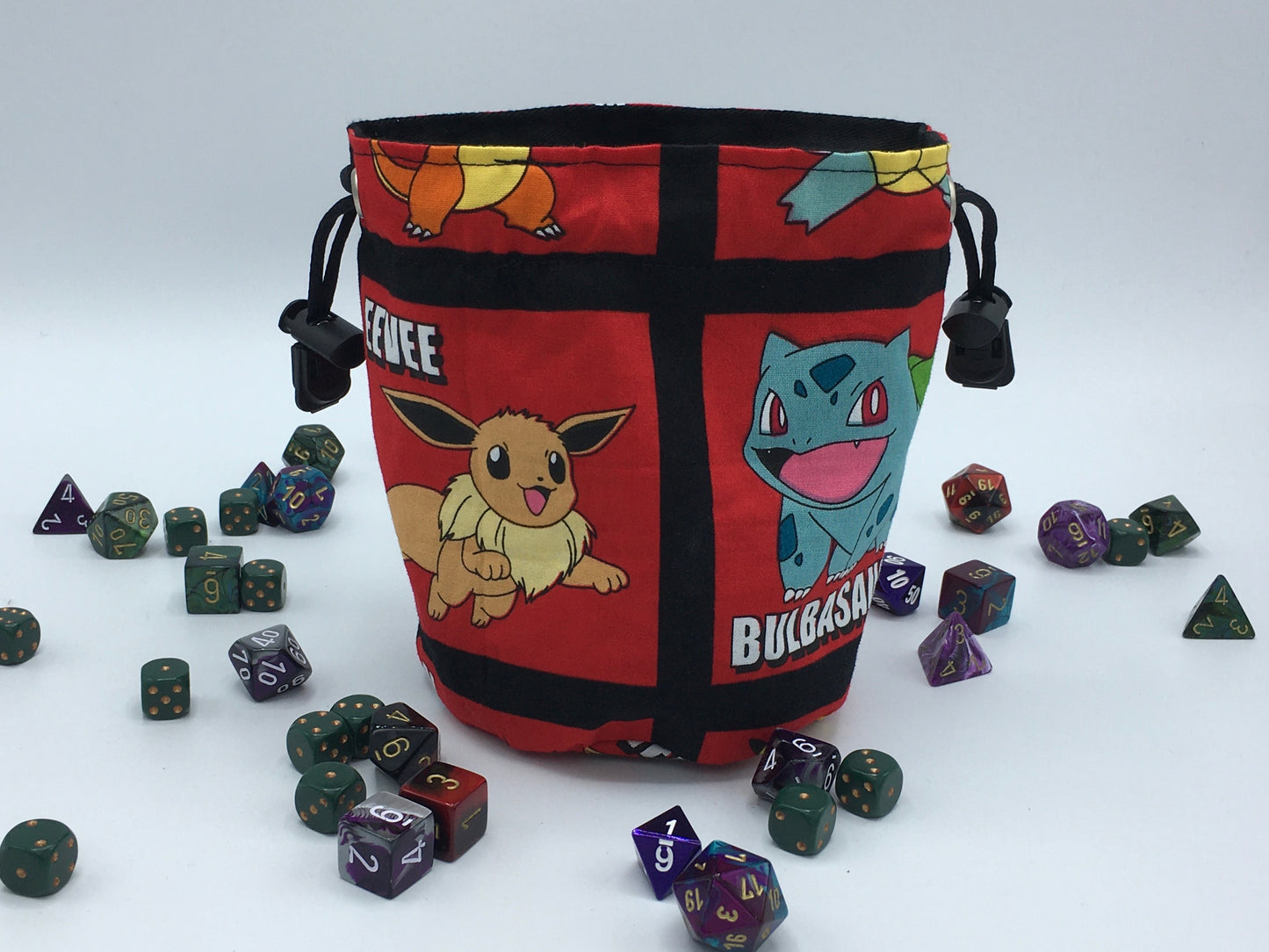 Red Pokemon Dice Bag