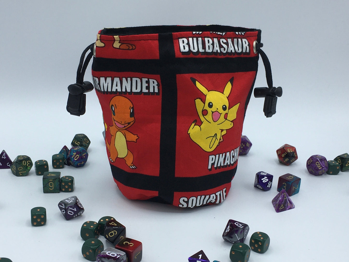 Red Pokemon Dice Bag