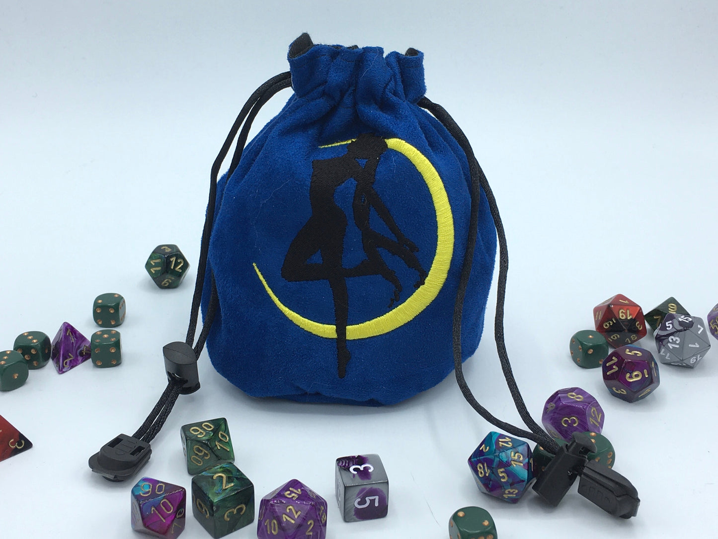 Sailor Moon Embroidered Dice Bag