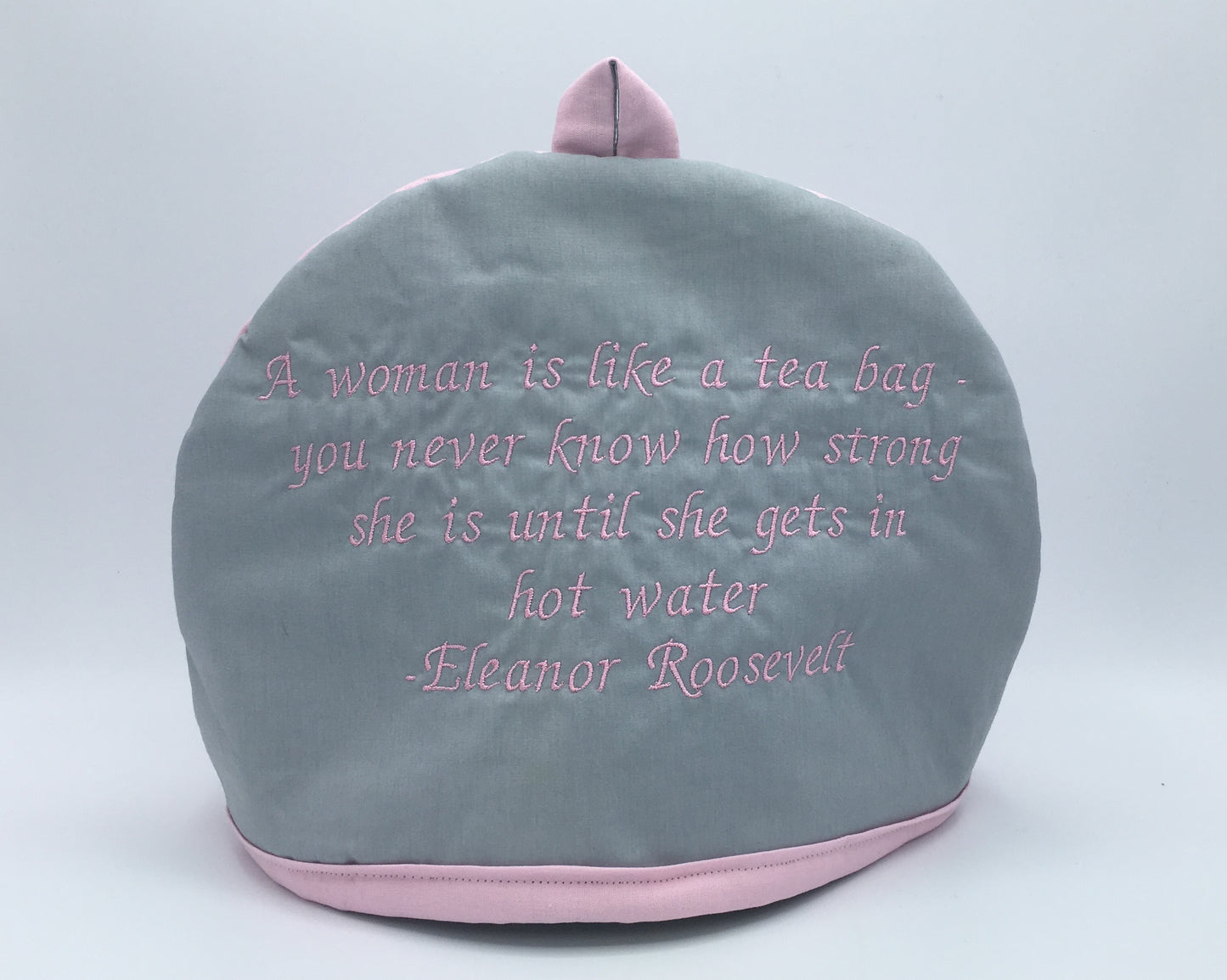Eleanor Roosevelt Embroidered Tea Cozy