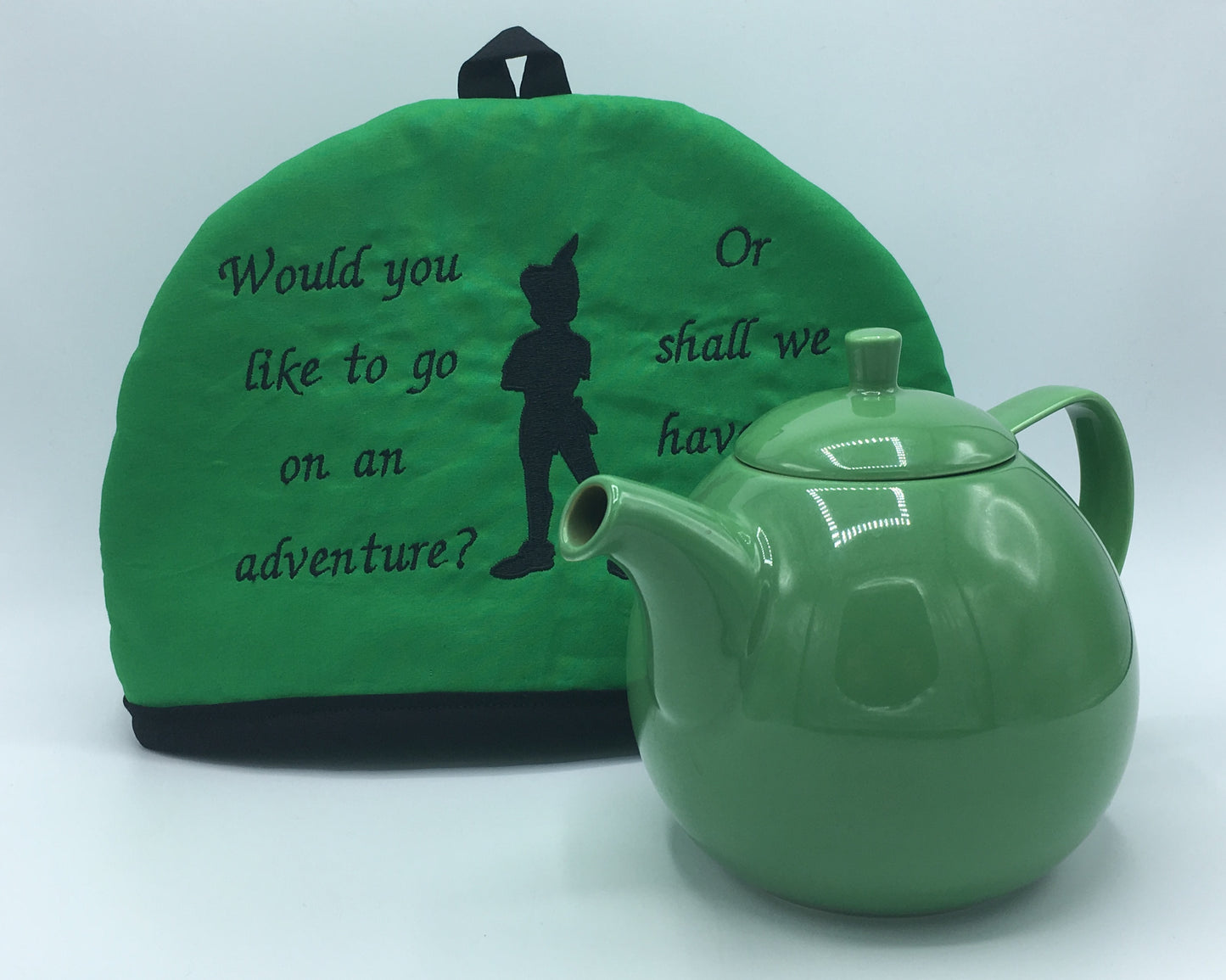 Peter Pan Embroidered Tea Cozy