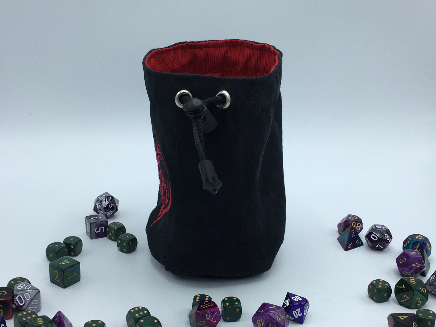 Buffy Heart Embroidered Dice Bag