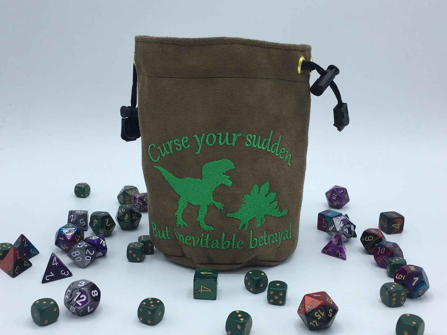 Firefly Dinosaur Dice Bag, Wash quote “curse your sudden, but inevitable betrayal”