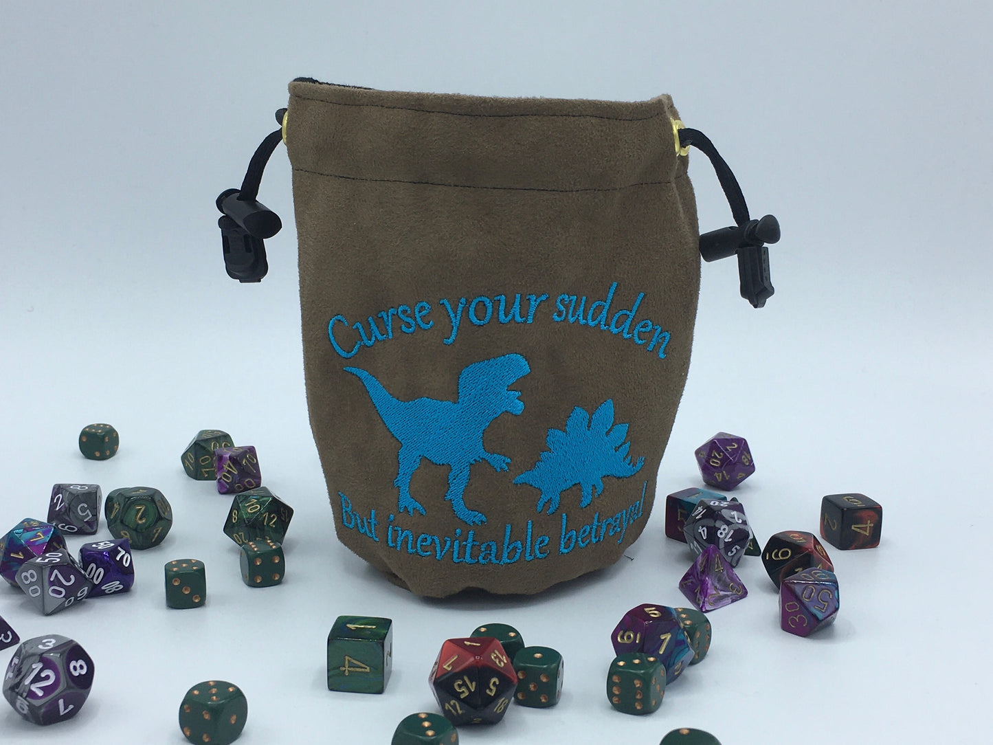 Firefly Dinosaur Dice Bag, Wash quote “curse your sudden, but inevitable betrayal”