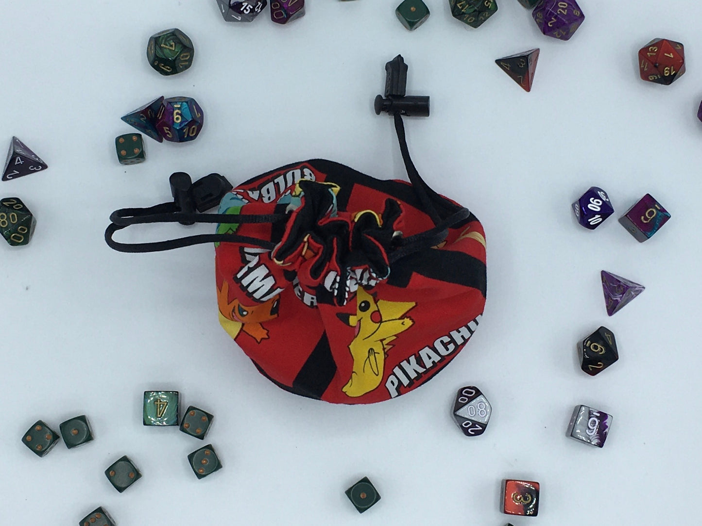 Red Pokemon Dice Bag