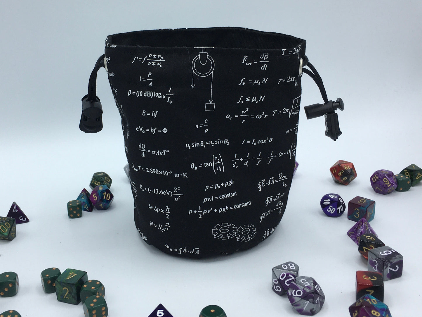 Physics Equations Dice Bag