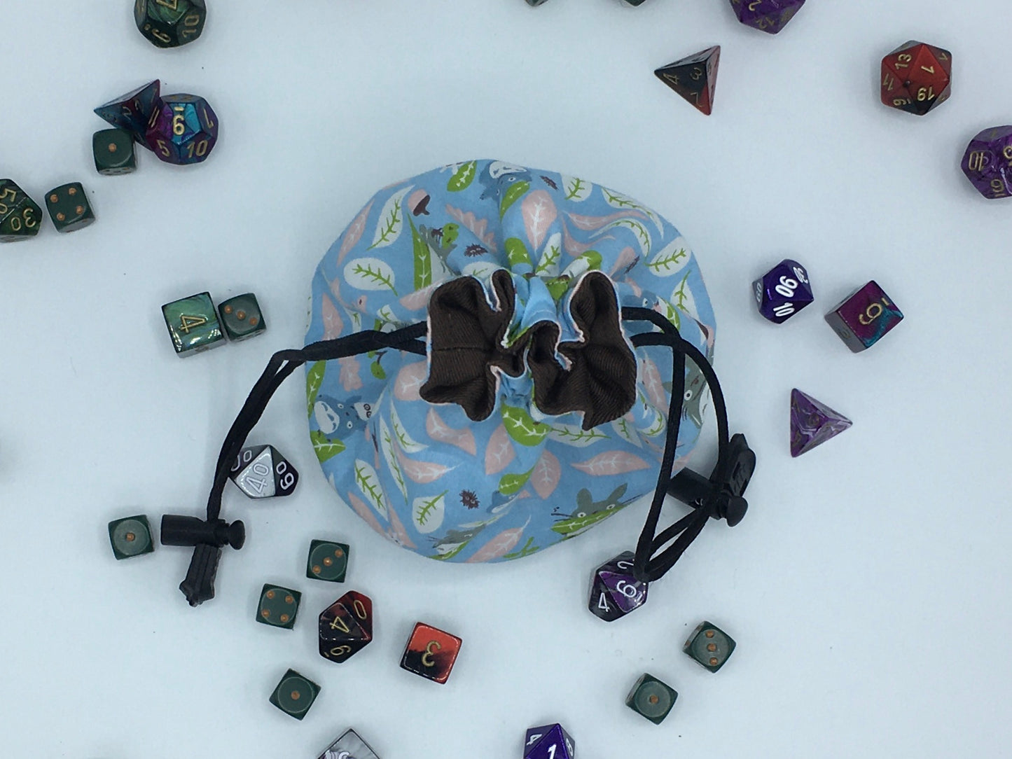 Pastel Forest Spirit Dice Bag