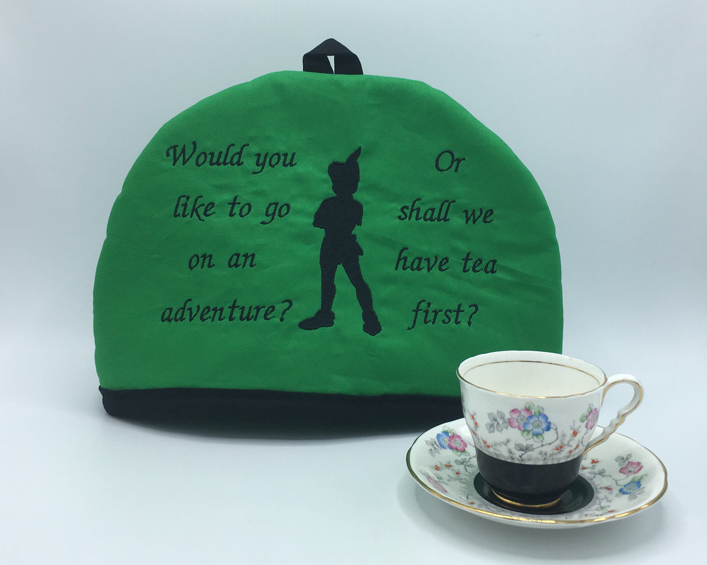 Peter Pan Embroidered Tea Cozy