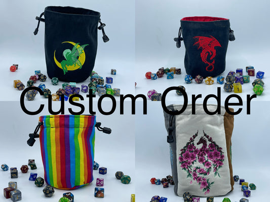 Custom Dice Bag