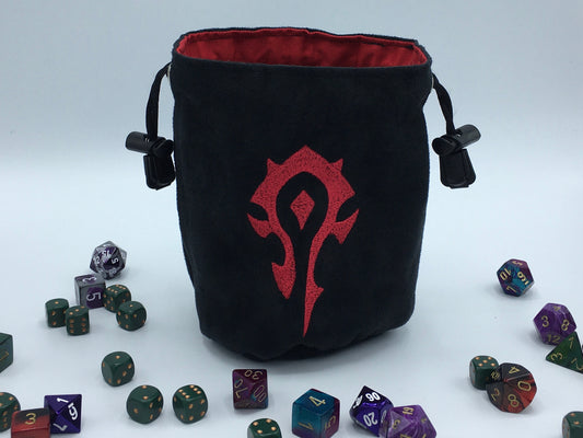 Horde Embroidered Dice Bag